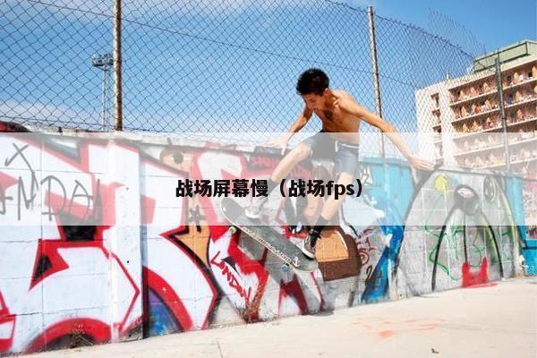 战场屏幕慢（战场fps）