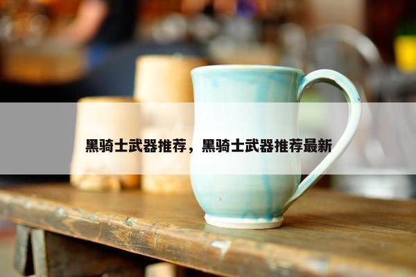 黑骑士武器推荐，黑骑士武器推荐最新