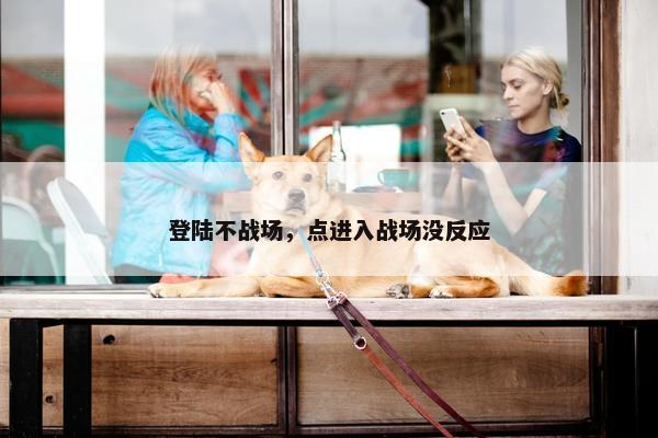 登陆不战场，点进入战场没反应