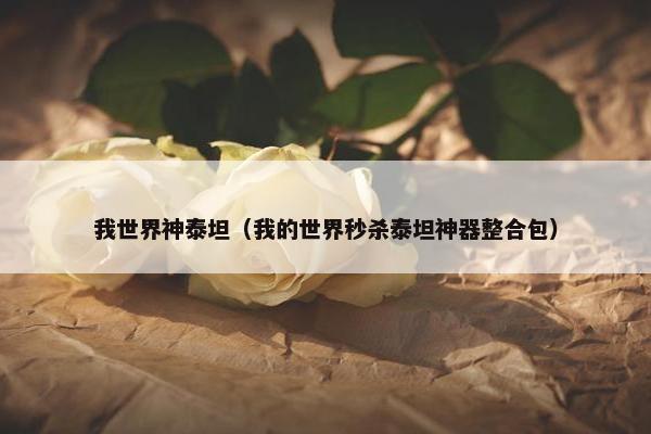 我世界神泰坦（我的世界秒杀泰坦神器整合包）