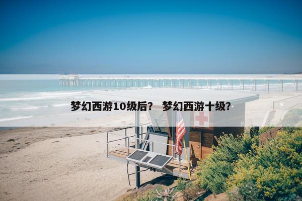 梦幻西游10级后？ 梦幻西游十级？