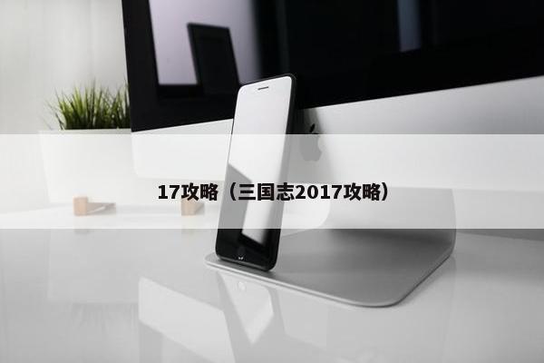 17攻略（三国志2017攻略）