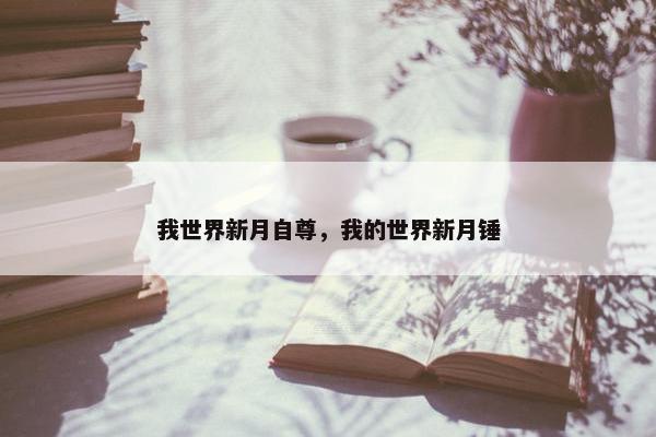我世界新月自尊，我的世界新月锤