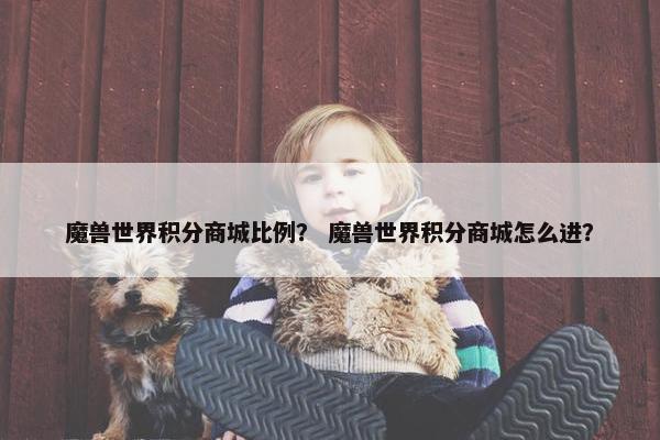 魔兽世界积分商城比例？ 魔兽世界积分商城怎么进？