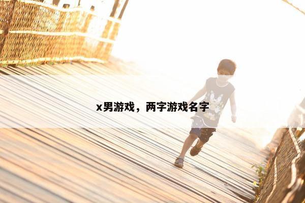 x男游戏，两字游戏名字