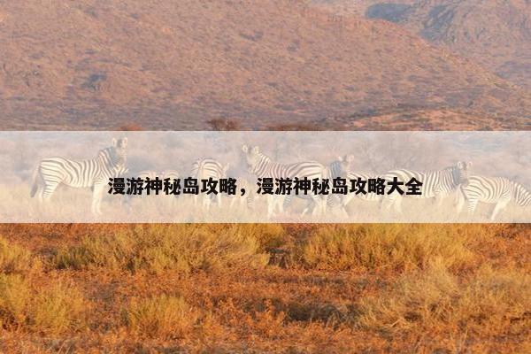 漫游神秘岛攻略，漫游神秘岛攻略大全
