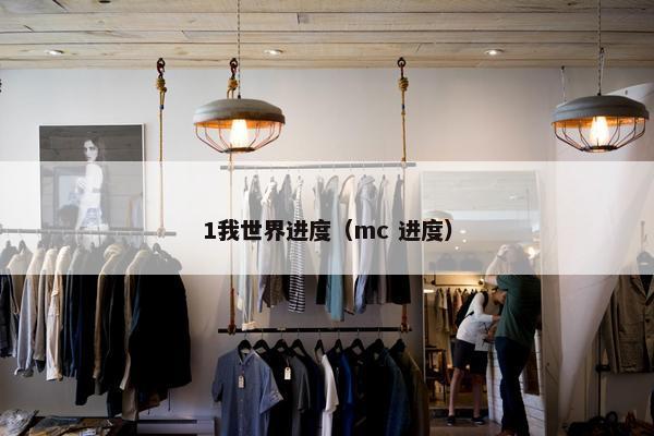 1我世界进度（mc 进度）