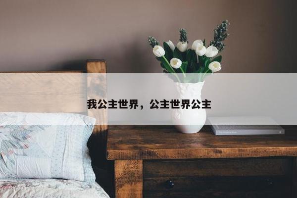 我公主世界，公主世界公主
