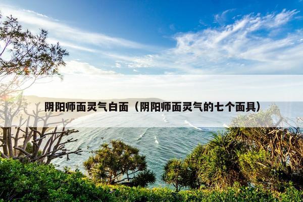 阴阳师面灵气白面（阴阳师面灵气的七个面具）