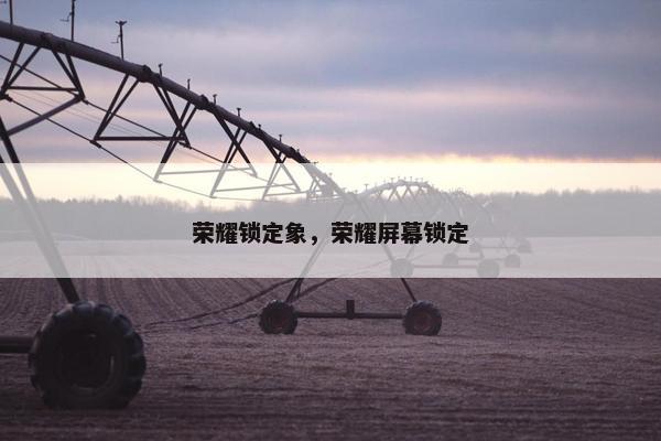 荣耀锁定象，荣耀屏幕锁定