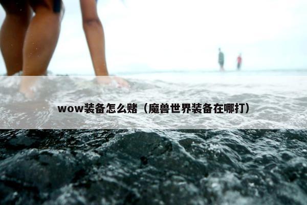 wow装备怎么赌（魔兽世界装备在哪打）