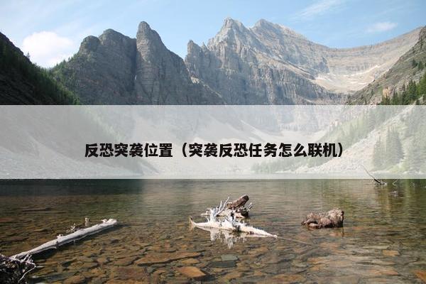 反恐突袭位置（突袭反恐任务怎么联机）