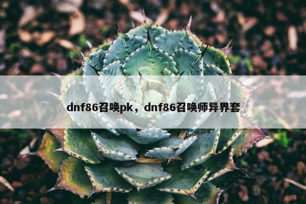 dnf86召唤pk，dnf86召唤师异界套