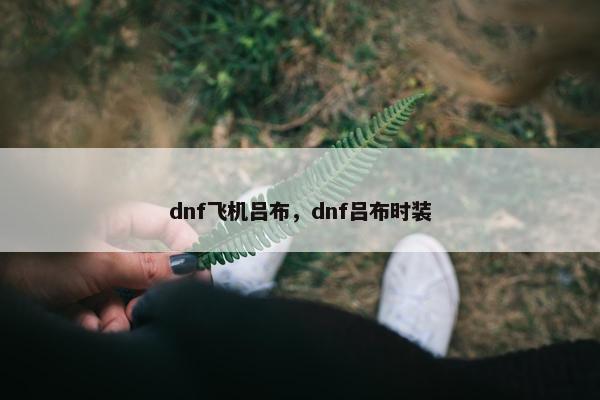 dnf飞机吕布，dnf吕布时装
