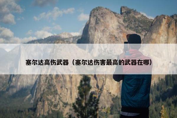 塞尔达高伤武器（塞尔达伤害最高的武器在哪）