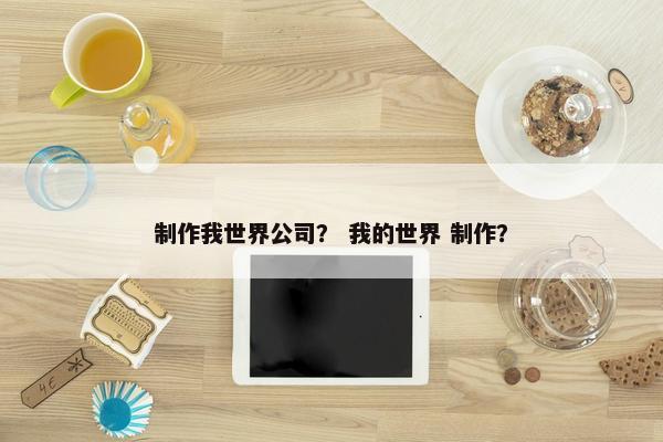 制作我世界公司？ 我的世界 制作？