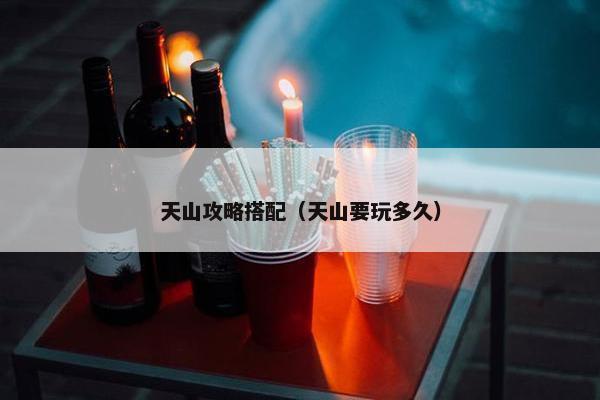天山攻略搭配（天山要玩多久）