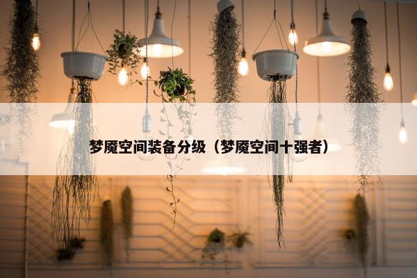 梦魇空间装备分级（梦魇空间十强者）