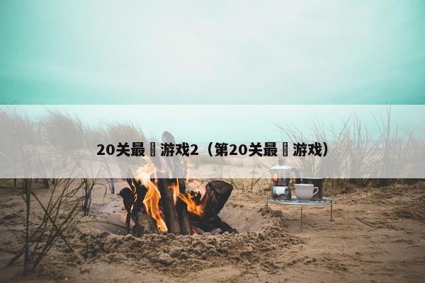 20关最囧游戏2（第20关最囧游戏）