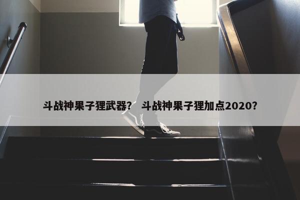 斗战神果子狸武器？ 斗战神果子狸加点2020？