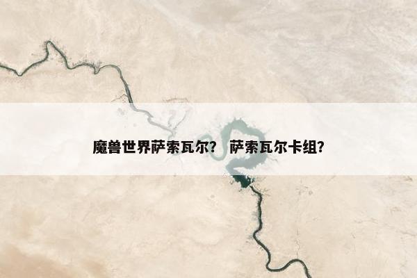 魔兽世界萨索瓦尔？ 萨索瓦尔卡组？