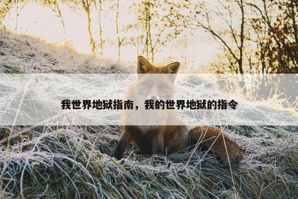 我世界地狱指南，我的世界地狱的指令