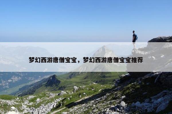 梦幻西游唐僧宝宝，梦幻西游唐僧宝宝推荐