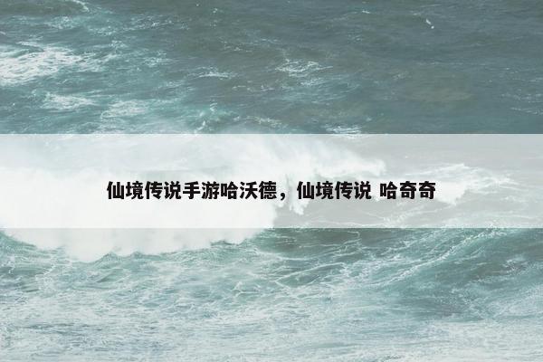 仙境传说手游哈沃德，仙境传说 哈奇奇