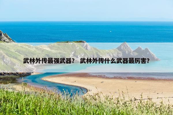 武林外传最强武器？ 武林外传什么武器最厉害？