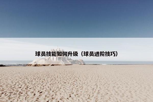 球员技能如何升级（球员进阶技巧）