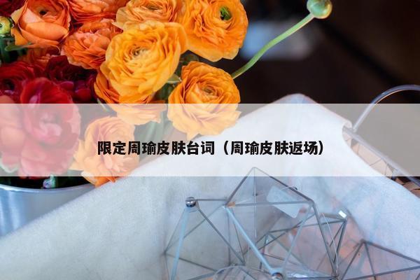 限定周瑜皮肤台词（周瑜皮肤返场）