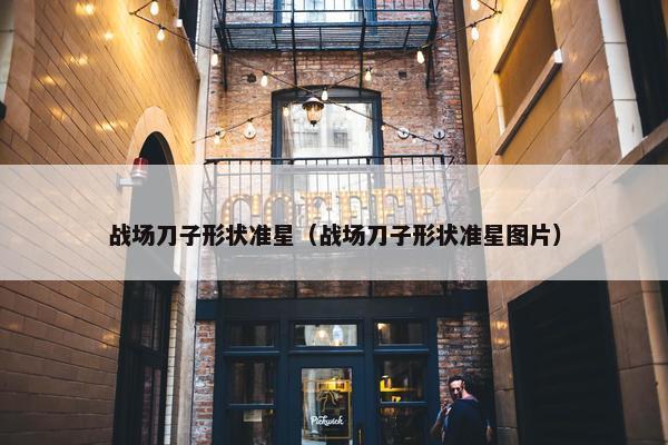 战场刀子形状准星（战场刀子形状准星图片）