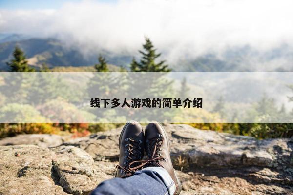 线下多人游戏的简单介绍