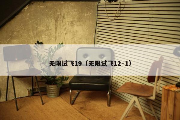无限试飞19（无限试飞12·1）