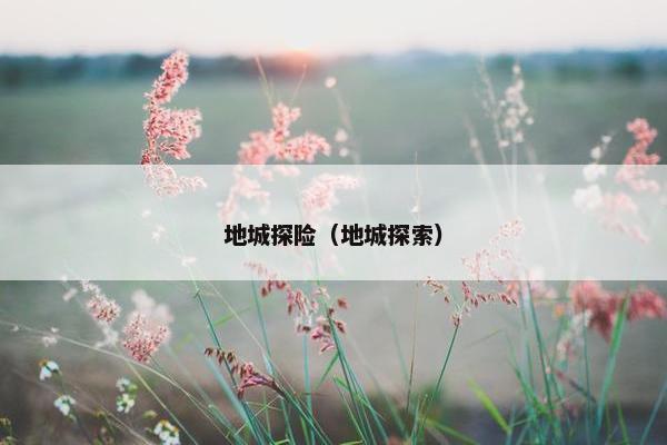 地城探险（地城探索）