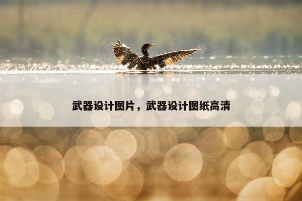 武器设计图片，武器设计图纸高清