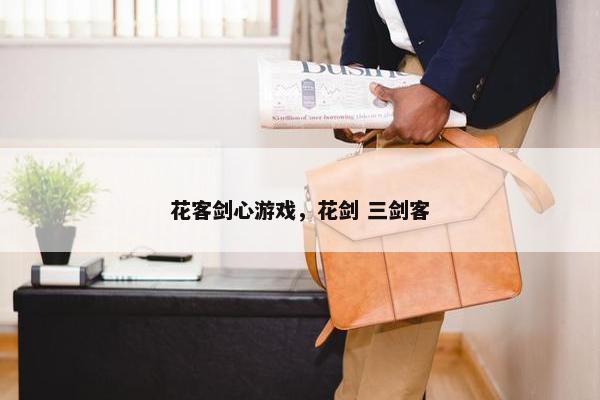 花客剑心游戏，花剑 三剑客