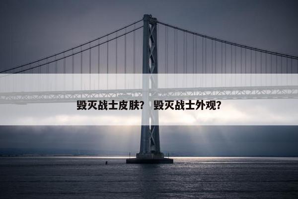 毁灭战士皮肤？ 毁灭战士外观？