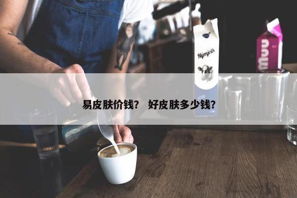 易皮肤价钱？ 好皮肤多少钱？