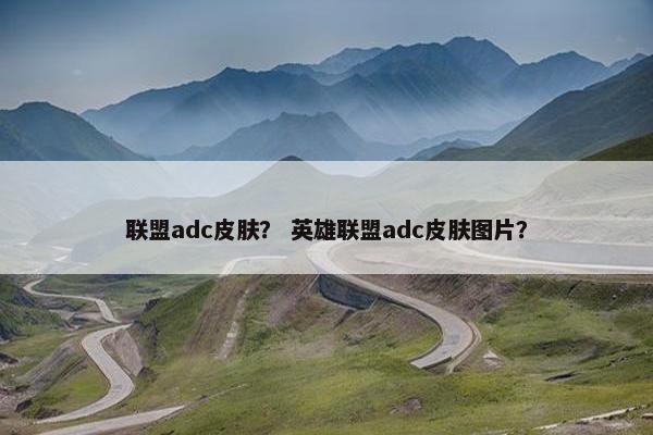 联盟adc皮肤？ 英雄联盟adc皮肤图片？
