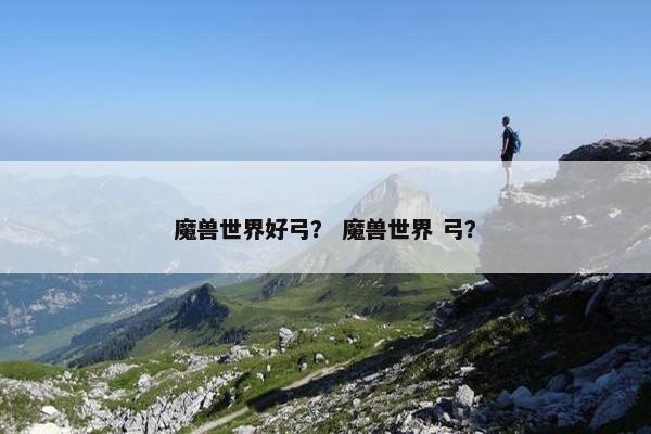 魔兽世界好弓？ 魔兽世界 弓？