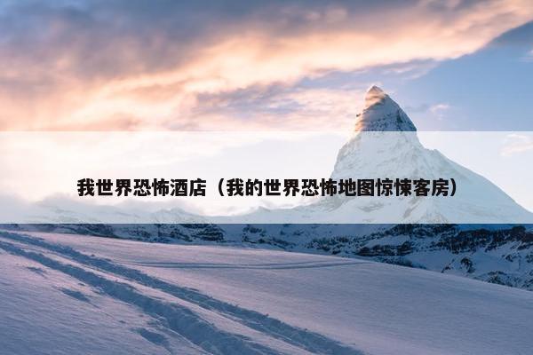 我世界恐怖酒店（我的世界恐怖地图惊悚客房）