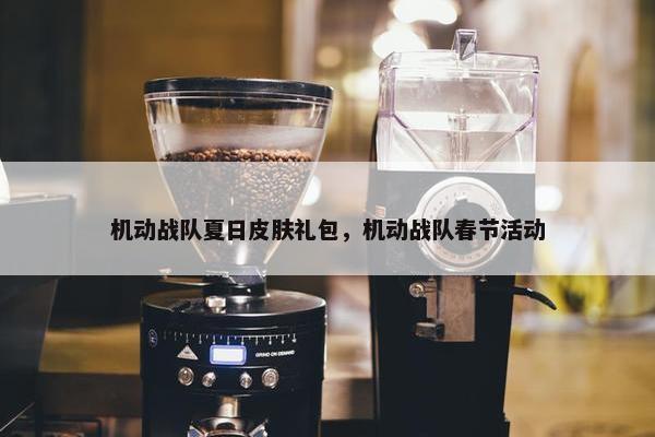 机动战队夏日皮肤礼包，机动战队春节活动