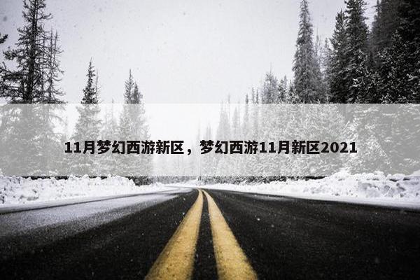 11月梦幻西游新区，梦幻西游11月新区2021