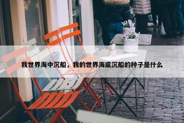 我世界海中沉船，我的世界海底沉船的种子是什么