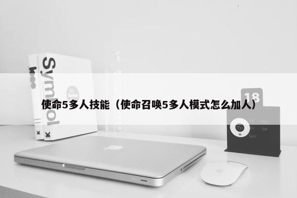 使命5多人技能（使命召唤5多人模式怎么加人）
