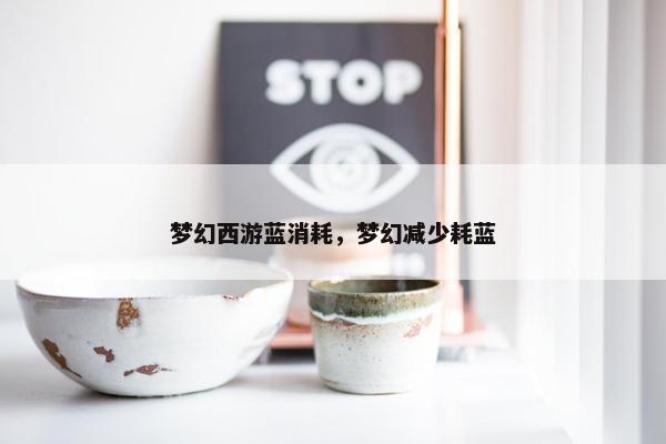 梦幻西游蓝消耗，梦幻减少耗蓝