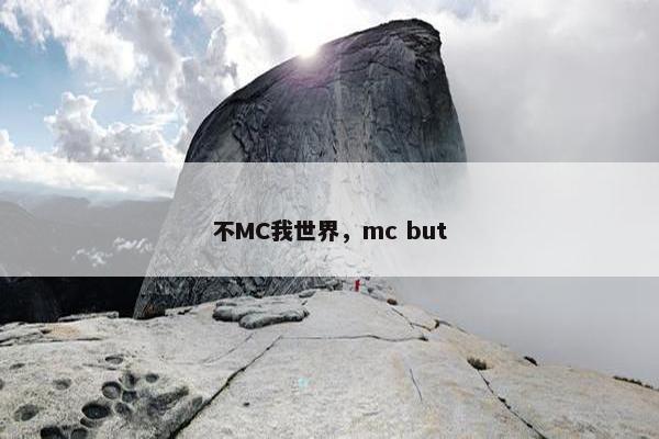 不MC我世界，mc but