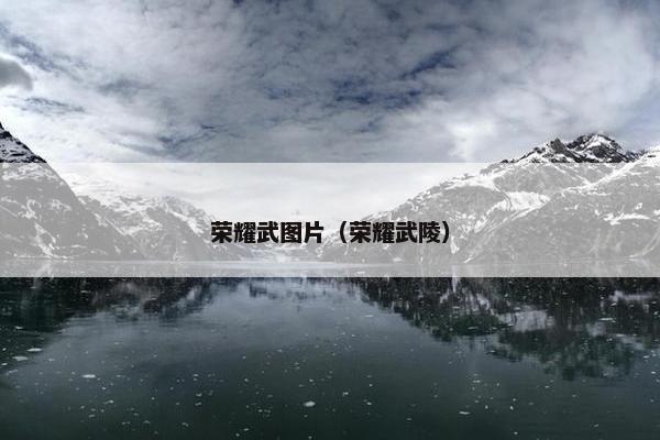 荣耀武图片（荣耀武陵）