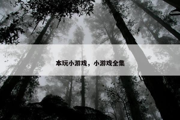 本玩小游戏，小游戏全集